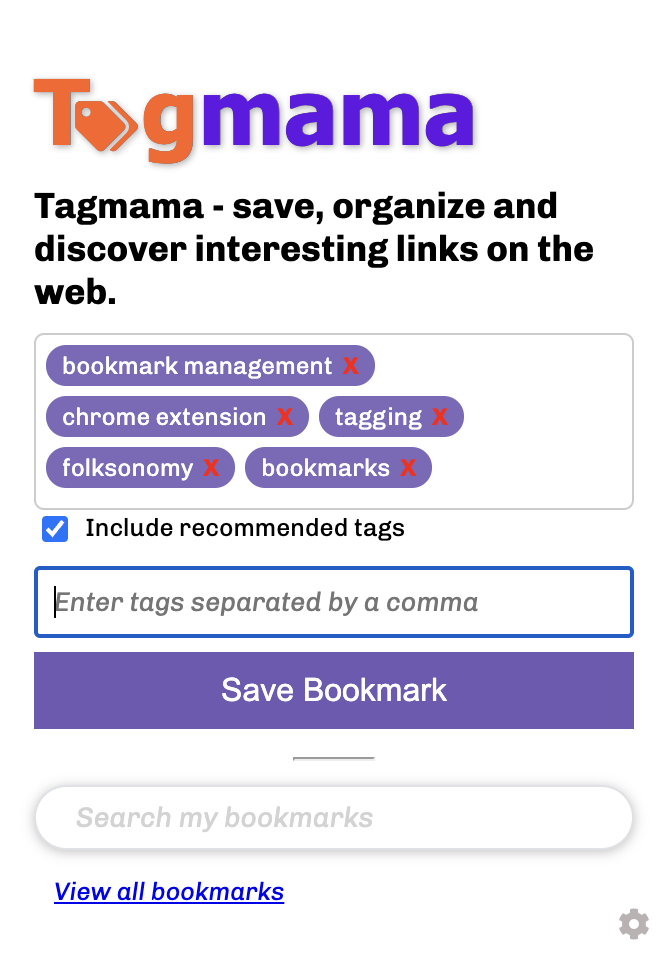 Tagmama Interface